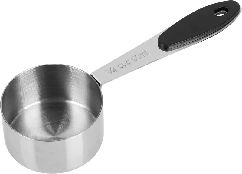 DOTINGHUX 1/4 Cup Magnetic Grips Stainless Steel Measuring Cup -1PCS - Image 1